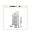 Estantería De Pared Para Baño, Organizador De Montaje  2