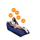 Sillón Inflable, Sofá De Ocio, Engrosado, Flocado, Para Adul 3