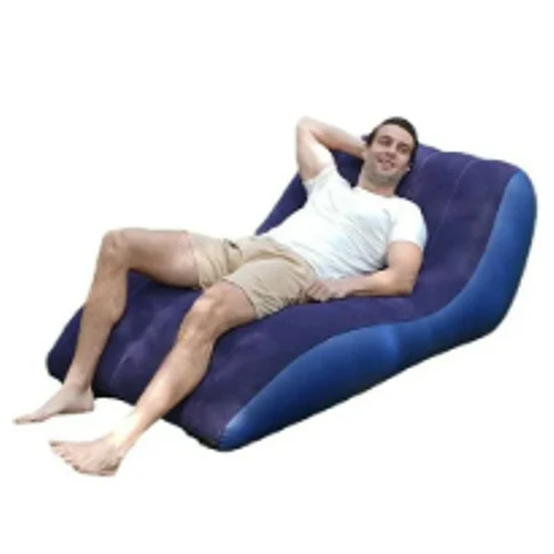 Sillón Inflable, Sofá De Ocio, Engrosado, Flocado, Para Adul