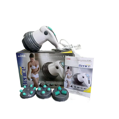 Masajeador Profesional Anticelulitis Infrarrojo 4 En 1 Calor