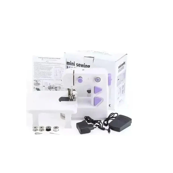 Mini Maquina Coser Singer Ajustable Pedal Eléctrica 4