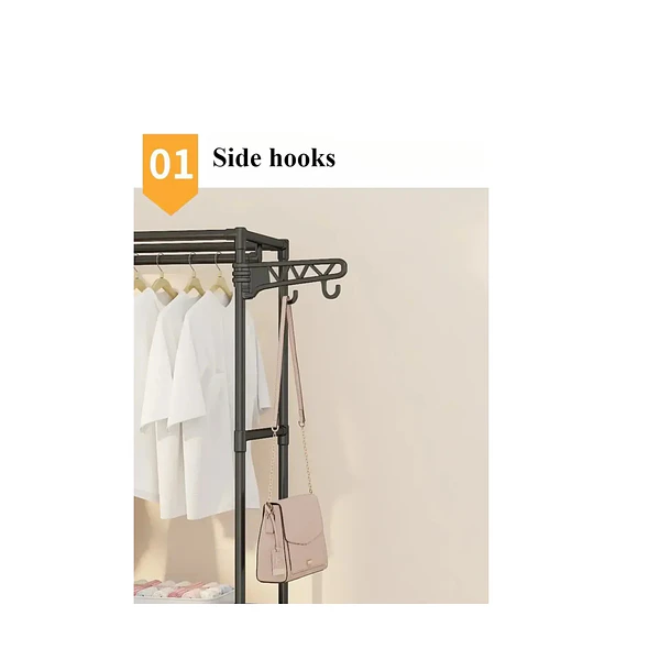 Perchero De Piso Para Organizador Ropa Rack Colgador Closet 3
