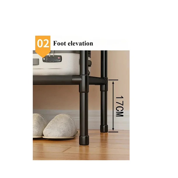 Perchero De Piso Para Organizador Ropa Rack Colgador Closet 5