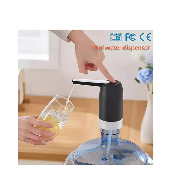 Dispensador De Agua Electrico Usb Para Bidon Irm-12080 4