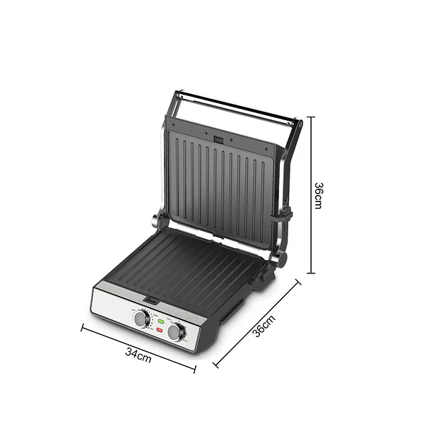 Maquina De Bistec Grill 200w Raf R2326 3