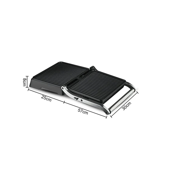 Asador Sartén Eléctrico Plancha Parrilla 2000w Raf  R542  2