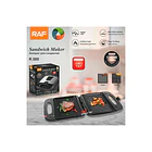 Plancha Y Wafflera Eléctrica 2 En 1 1300w Raf R.589 4