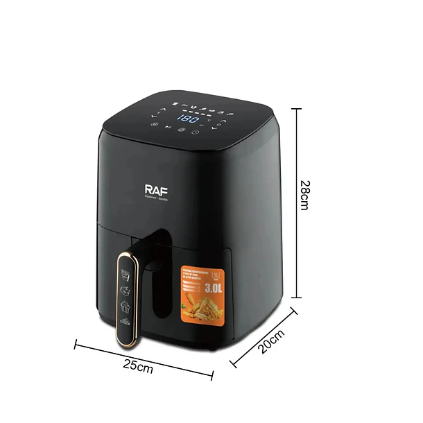 Air Fryer Freidora De Aire 1300w 3 Litros Raf R.5362b 2