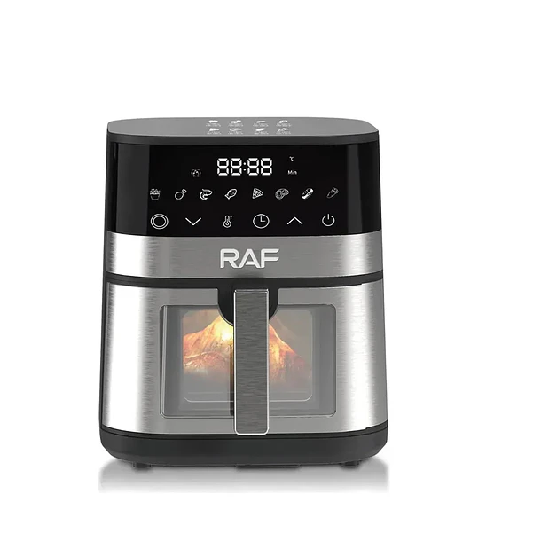 Freidora De Aire Air Fryer 1400w 5 Litros Raf R.5277 Negro 2