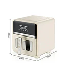 Air Fryer 5l Freidora De Aire Raf 1400w R.5390 Color Nude 3