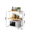 Estante Repisa Para Horno Microondas Rack Organizador Cocina 3