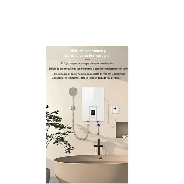 Calentador De Agua Eléctrico Instantáneo 7000w 3