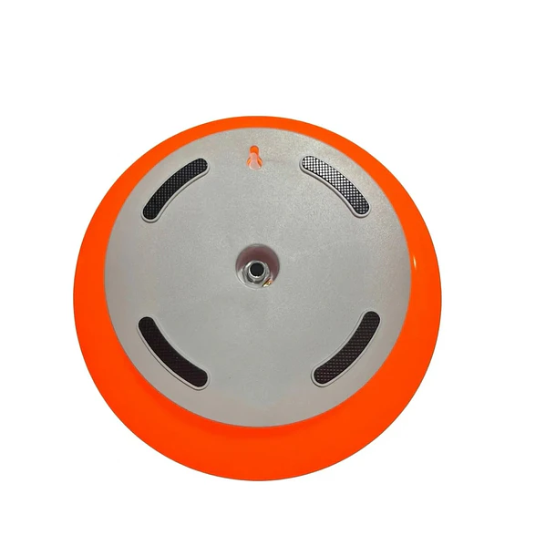 Lámpara Led Dona Naranja Inalámbrica Usb-c Touch Mesa Pared 5