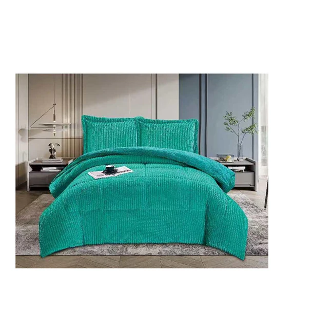 Cobertor Con Chiporro De 2 Plazas + 2 Fundas 230x250cm 100% POLIESTER 5