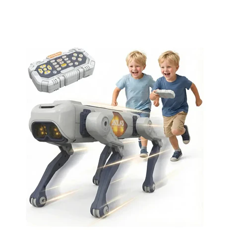 Perro Robot Inteligente ATLAS - Control por App y Voz - Juguete Robótico con IA y Control Remoto 2.4G