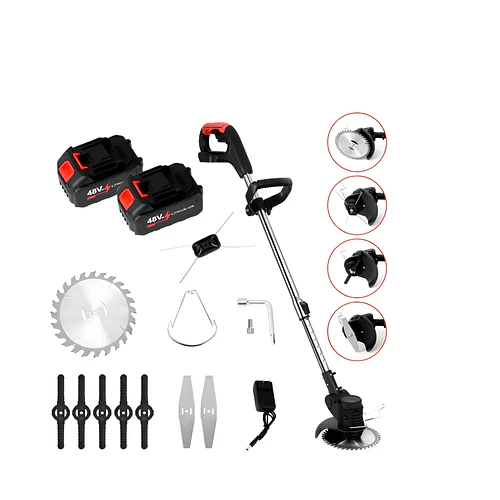 Podadora Cortadora De Cesped Mod 2025 Negro