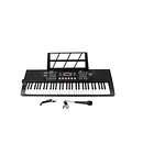 Teclado FHS 61 Teclas Negro Con Pantalla LCD y Grabador Ideal Principiantes 3