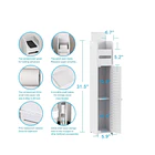 Mueble Estante Baño Organizador Repisas Cocina Esquinero 2