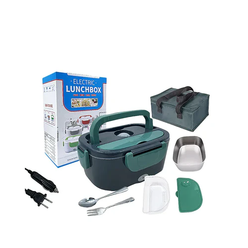 Lonchera Térmica Eléctrica Para Auto, Escuela, Oficina 1.5l