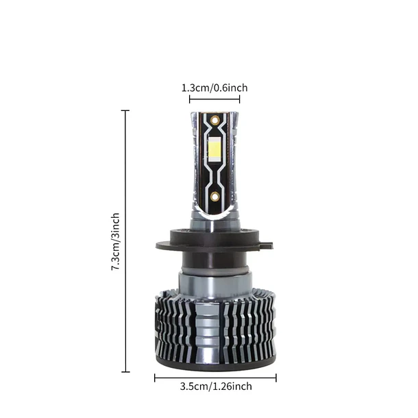 X2 Luces Turbo Led R16 3000w 30.000 Lúmenes Autos Camión H4 2