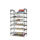 Mueble Zapatero Organizador Racks Zapatero Armable Negro 1