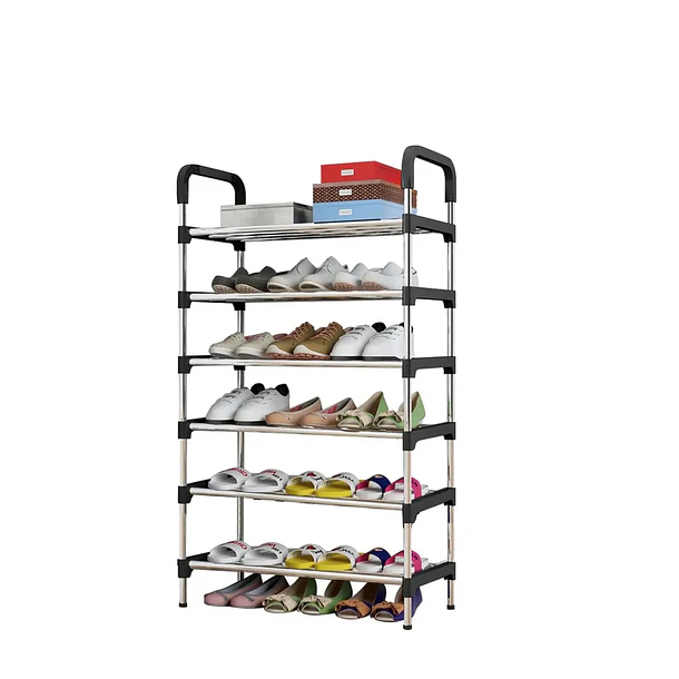 Mueble Zapatero Organizador Racks Zapatero Armable Negro 1