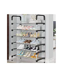 Mueble Zapatero Organizador Racks Zapatero Armable Negro 4