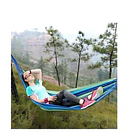 Hamaca Cama Colgante 1 Plaza para Camping y Jardín  4
