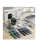Reloj Smartwatch T2000 Ultra Max 7en3 + Audífonos +7 Correas 1
