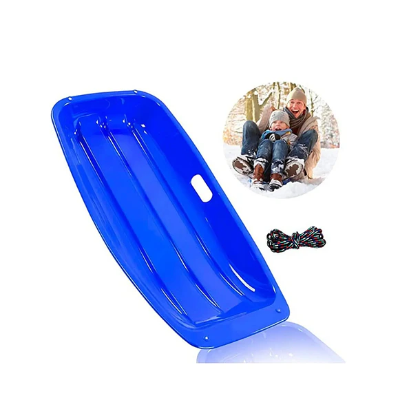 Trineo Deslizante De Nieve Plástico Resistente 88x44x11 grande 3