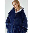 Maxi Poleron Polar Unisex Chiporro Con Capucha Oversize 2
