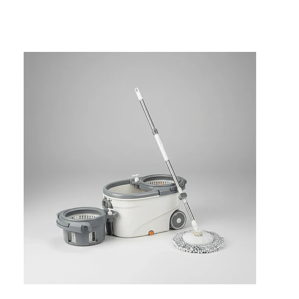 Trapero Mopa Giratoria Trapeador Balde Centrifugo 360 2