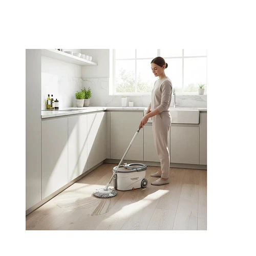 Trapero Mopa Giratoria Trapeador Balde Centrifugo 360