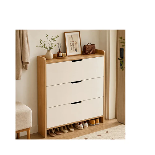 Zapatero Recibidor Mueble Organizador Para Zapatos Cajonera