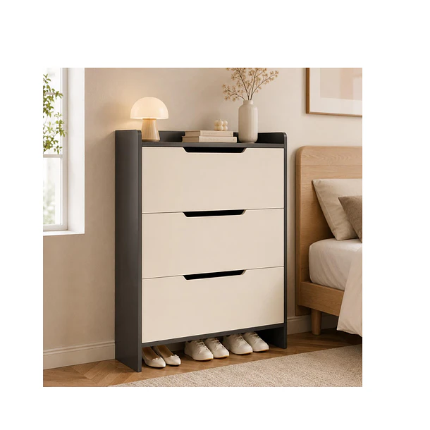 Zapatero De Entrada Mueble Moderno Organizador 115x100x17 3