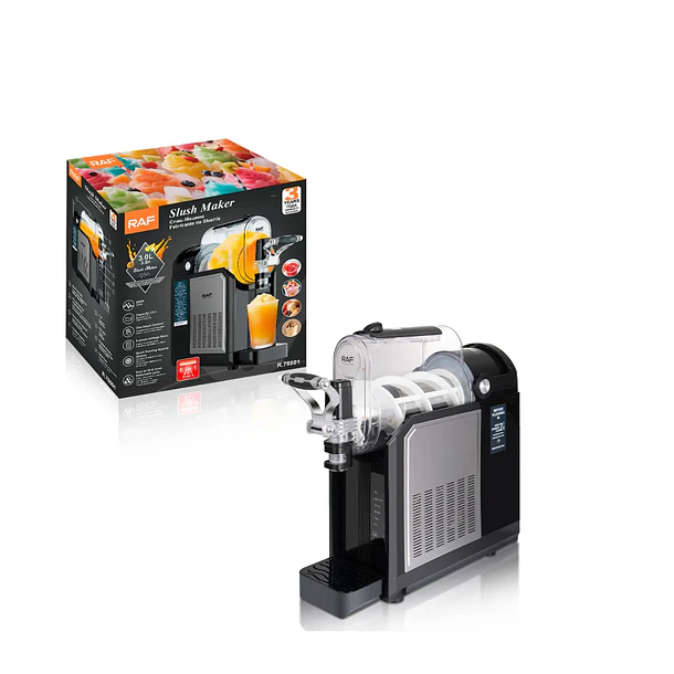 Máquina De Slushie Granizados 6en1 3l Raf 3