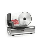 Cortadora Rebanadora Carne Fiambre Eléctrica Raf Color Plateado 2