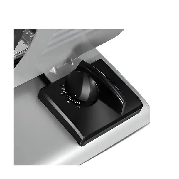 Cortadora Rebanadora Carne Fiambre Eléctrica Raf Color Plateado 4