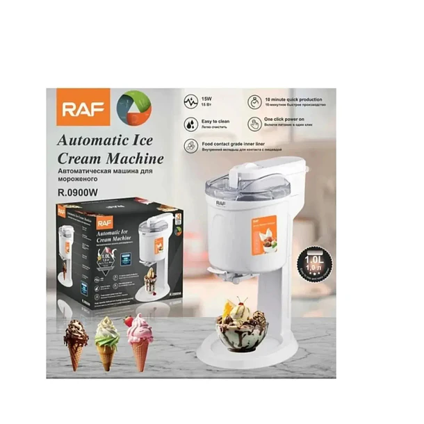 Maquina Para Hacer Helado Raf Ice Cream Machine 1.0l MD  2
