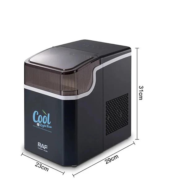 Fabricadora De Hielo Eléctrica Raf - Gris 2