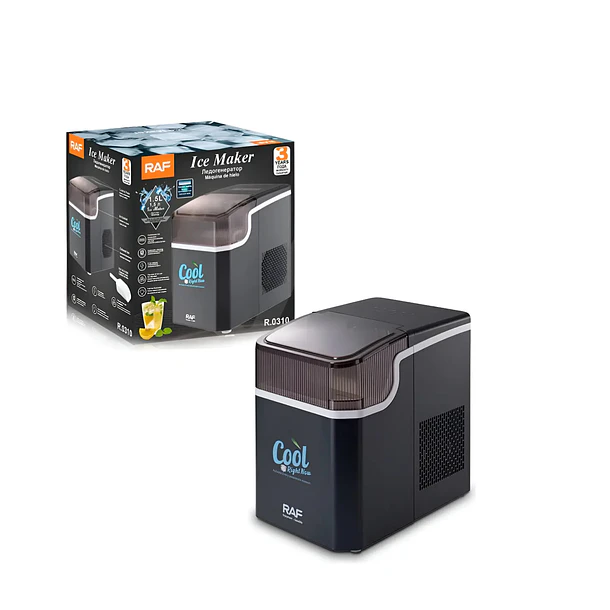 Fabricadora De Hielo Eléctrica Raf - Gris 1