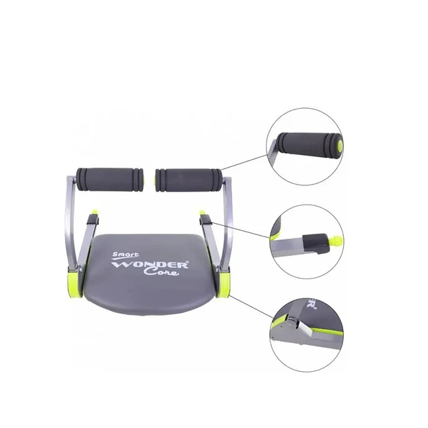 Máquina Ejercicios Six Pack Care 6 en 1 Negro Plegable 6 kilos  1