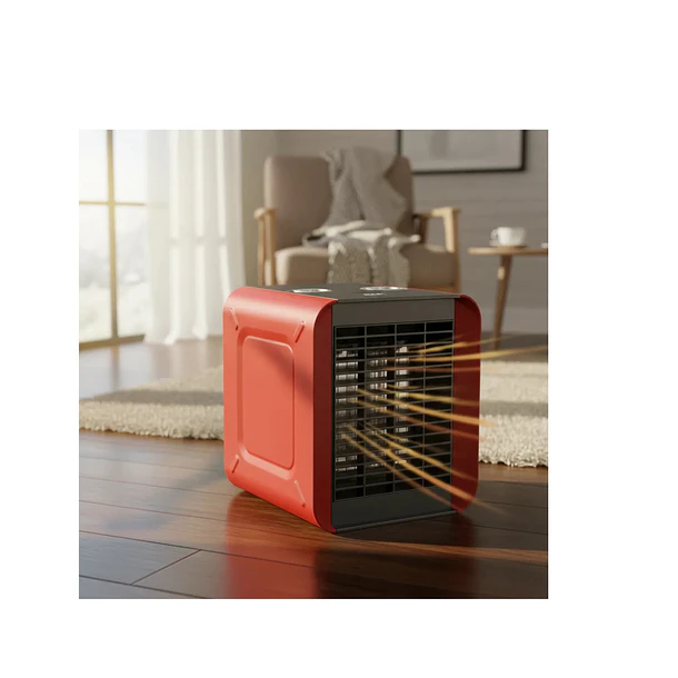 Termoventilador Estufa Eléctrica Portátil 1500w Calefactor  3