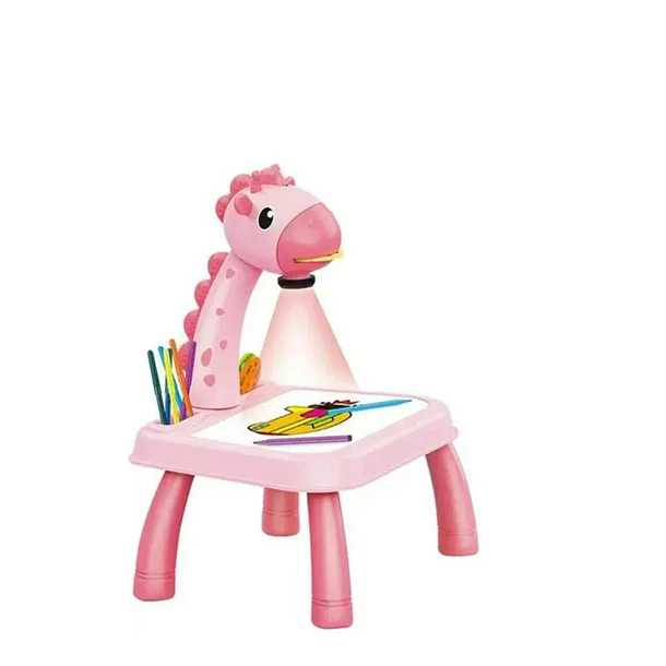 Juguete Niños Mesa De Dibujos Con Proyector Infantil 1