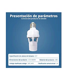 Tiri 360° Grados Infrarrojo E27 Socket For Foco . 5