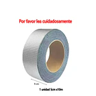 Cinta Sellador Adhesivo Techo Gotera Impermeable 5cm X 10m 2