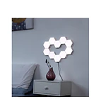 Luces Led Hexagonal Rgb Packx6 + Control Remoto Inalámbricas 1