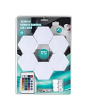 Luces Led Hexagonal Rgb Packx6 + Control Remoto Inalámbricas 5