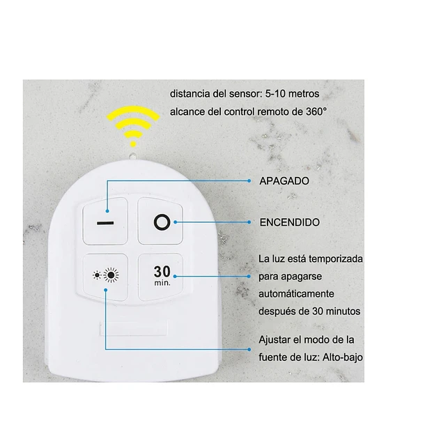 Luces Led Hexagonales Inalámbricas Packx3 Con Control Remoto 3