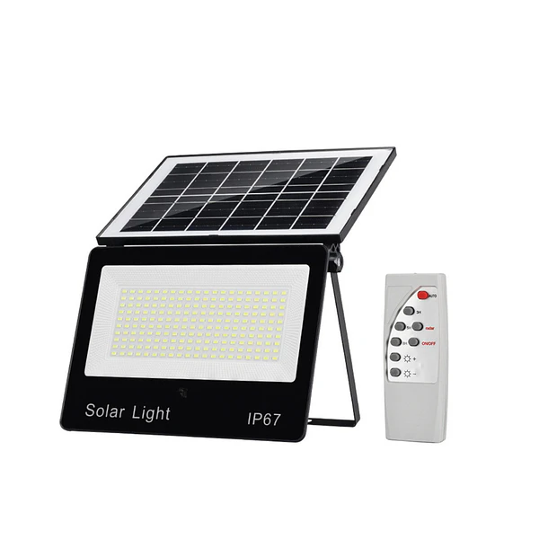 Foco Solar Led Exterior 600w Con Control Remoto Ip67 1